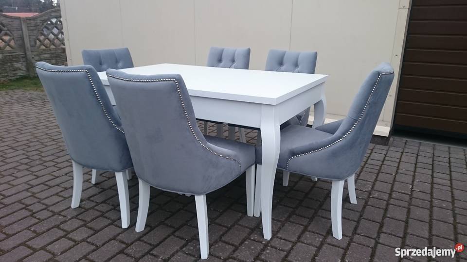 Nowoczesne krzesło do salonu glamour z kołatką Gorzów Wielkopolski