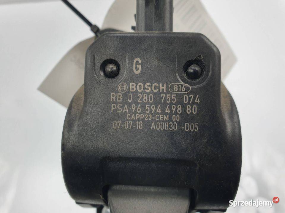 PEDAŁ PEUGEOT 206 9659449880