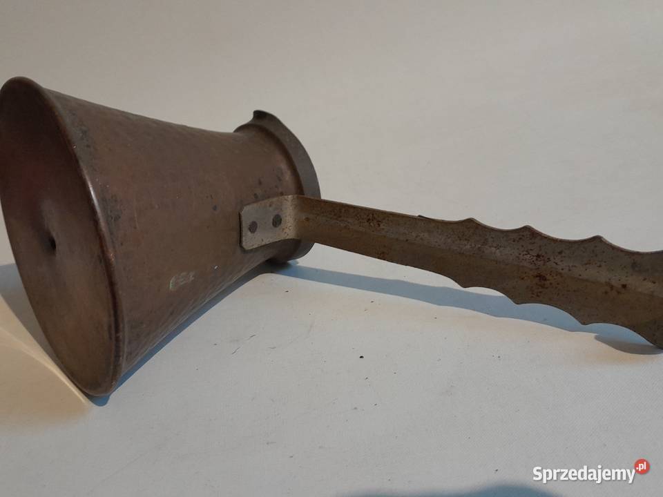 Stary miedziany tygielek dżezwa do parzenia kawy Pozostałe Dąbrowa Górnicza
