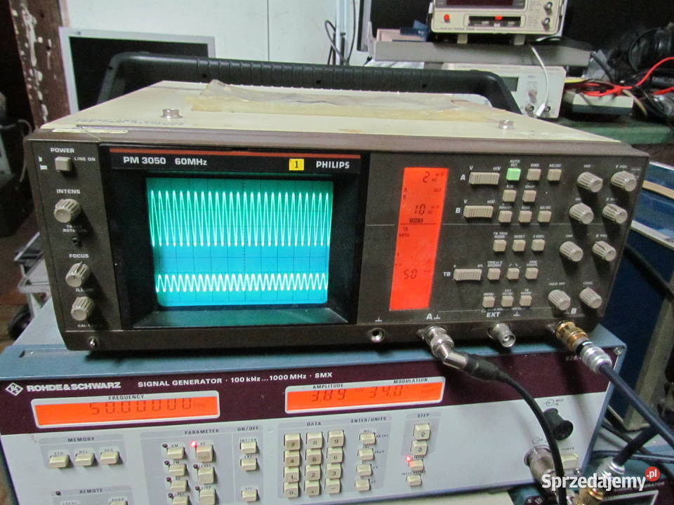 Oscyloskop Philips PM 3050 60MHz Pozostałe śląskie
