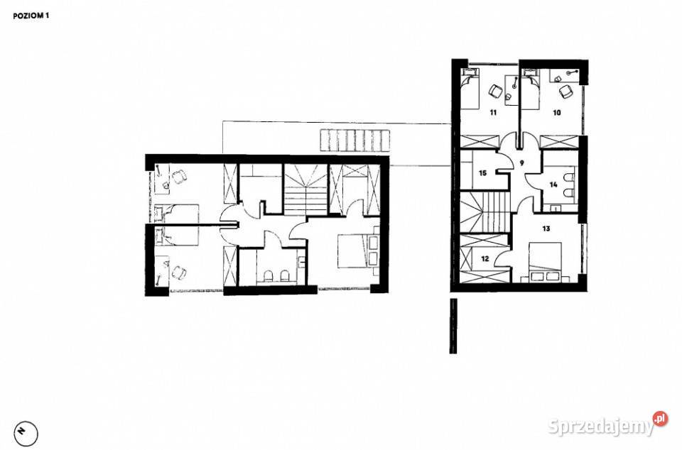 Ekologiczny dom w stanie deweloperskim na nowym 2 piętra Łódź sprzedam