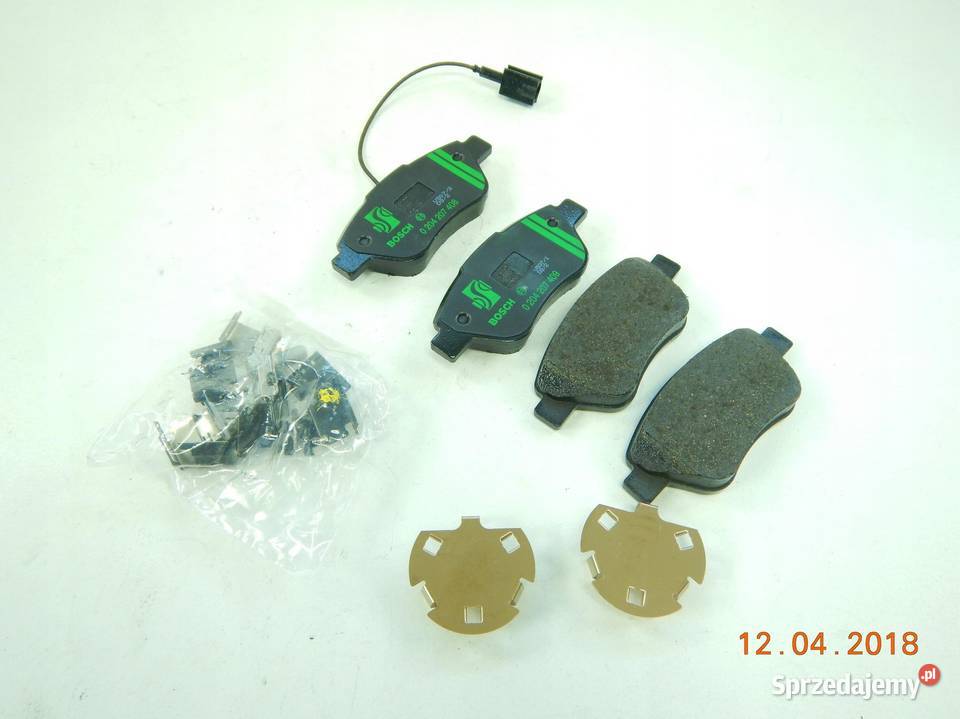 KLOCKI HAMULCOWE FIAT 500 PUNTO DOBLO ASO