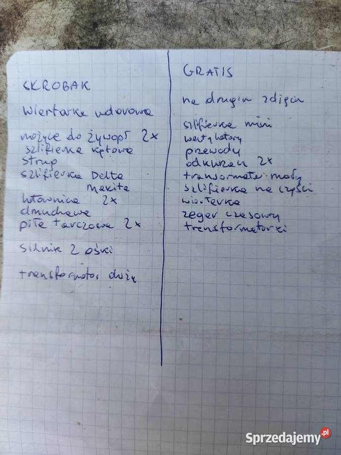 USA narzędzia 110v pakiet Nowy Sącz