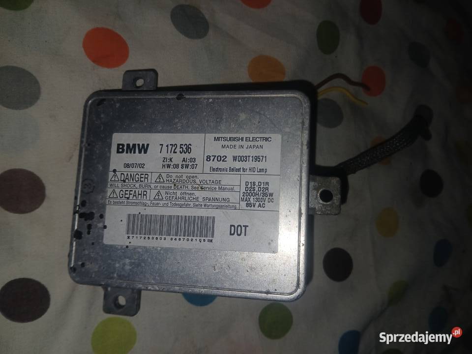 PRZETWORNICA XENON BMW E9091 Kowalków-Kolonia