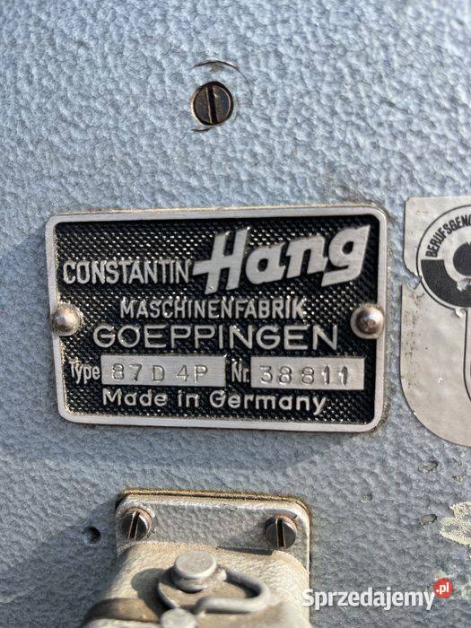 Nitownica HANG 87D4P Dwugłowicowa Oczkarka Tuliszków