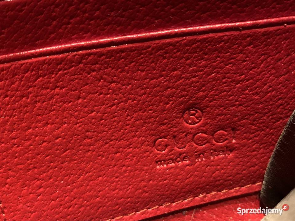 Damski portfel Gucci Baiadera Zip Around pomorskie Gdańsk