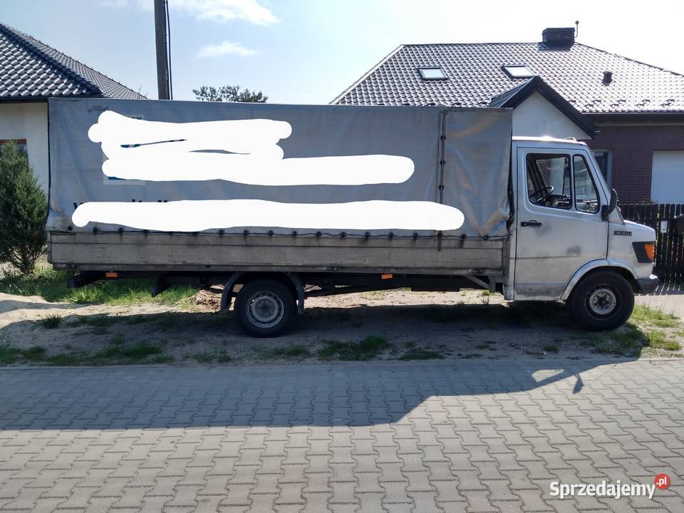 Mercedes 308d kaczka 45 metra plandeka Obrzycko