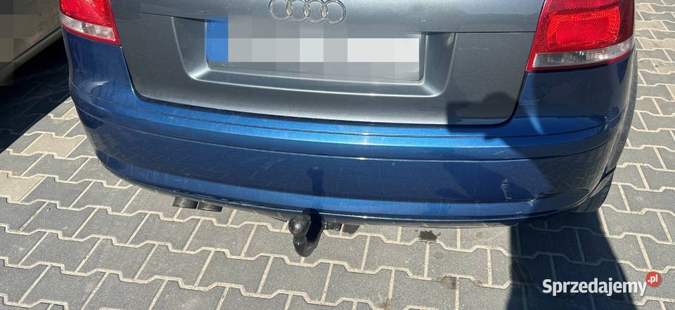 zderzak tylny tył Audi A3 8P fl lift LZ5C i inne osobowe świętokrzyskie Bodzentyn