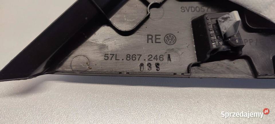 VW TAYRON OSŁONA SŁUPKA PRAWA 57L867246A