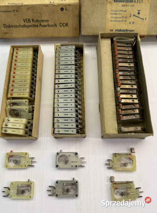 Mikrowyłącznik krańcowy Auerbach C2 C3 z rolką