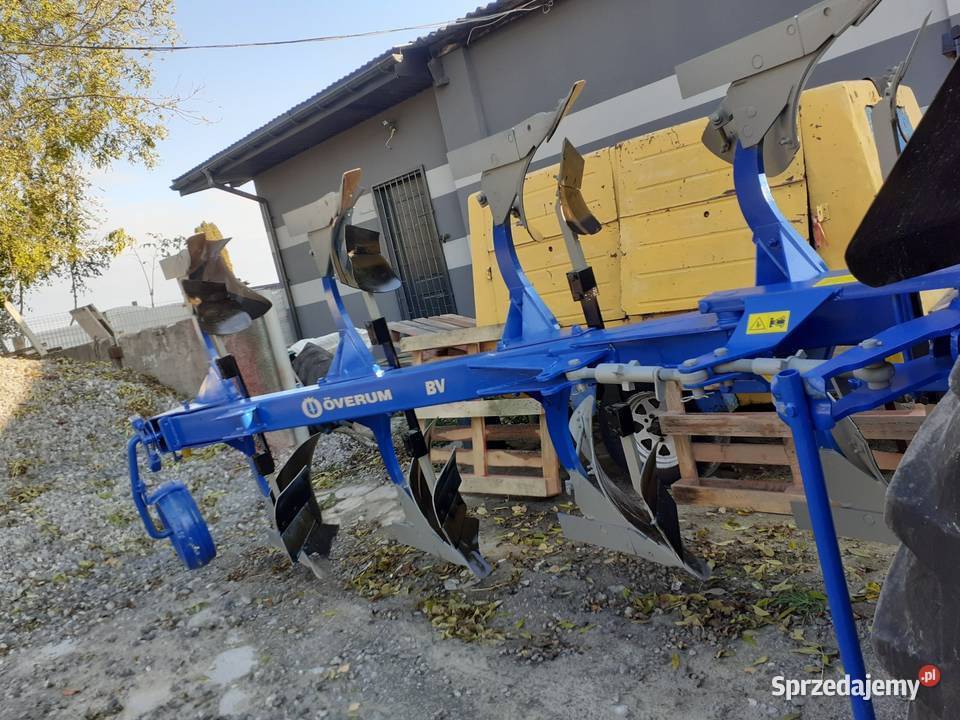 Pług obrotowy overum bv 497 Pługi