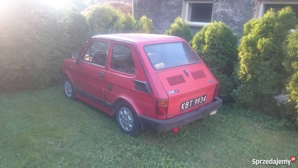 Fiat 126p Maluch sprawny chrom zderzaki Motoryzacja
