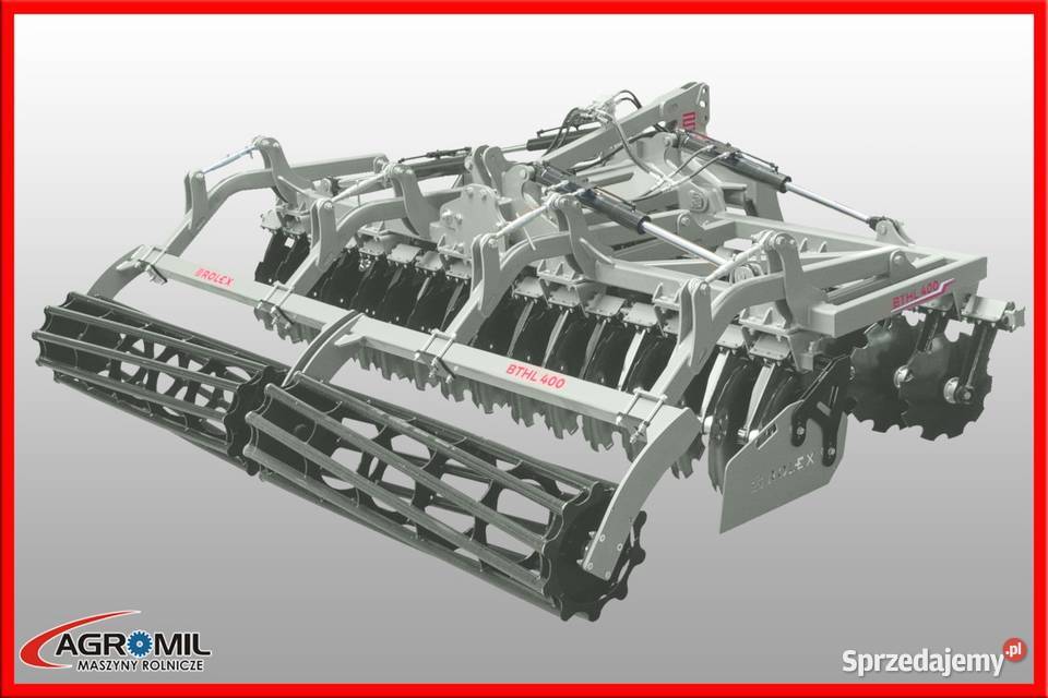 Brona talerzowa hydrauliczna lekka BTHL RolEx Rogóźno sprzedam