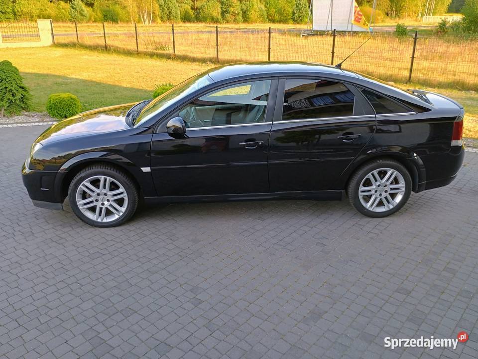 Opel Vectra C GTS 19 CDTI 120 2004r Czarny Zarejestrowany w Polsce Końskie sprzedam