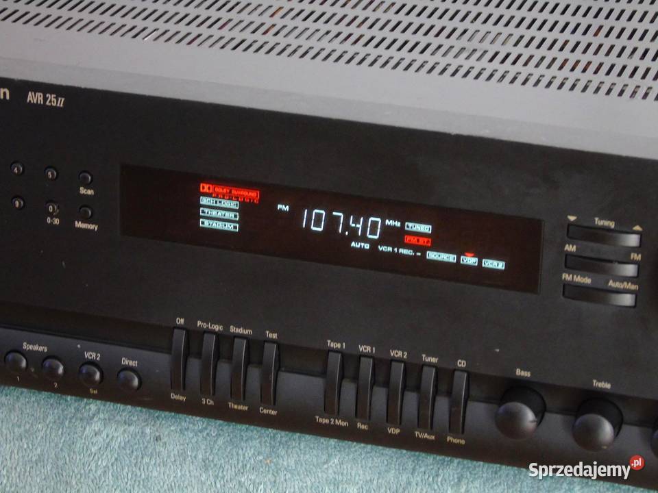 Amplituner Harman Kardon AVR25 mocny DOSTAWA Jasło