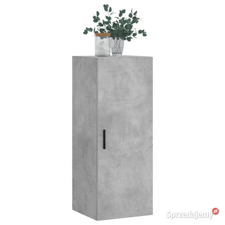 Szafka wisząca szarość betonu 345x34x90 WM828872 mazowieckie Warszawa