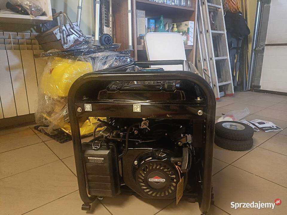 Agregat prądotwórczy i zagęszczarkę do ubijania