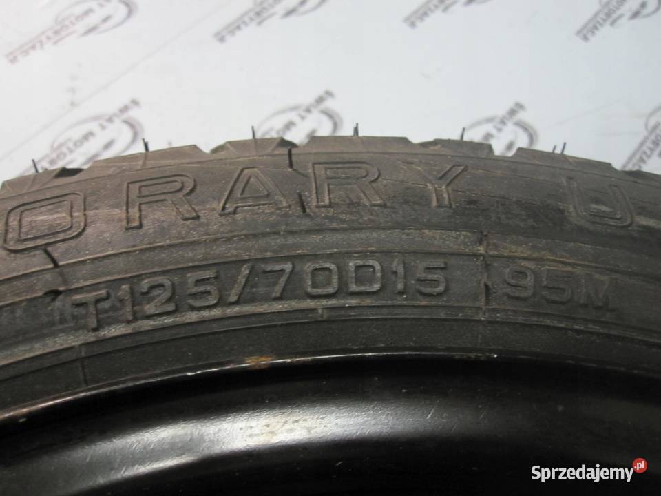 NISSAN koło dojazdowe 1257015 95M 4x100 ET40 świętokrzyskie sprzedam