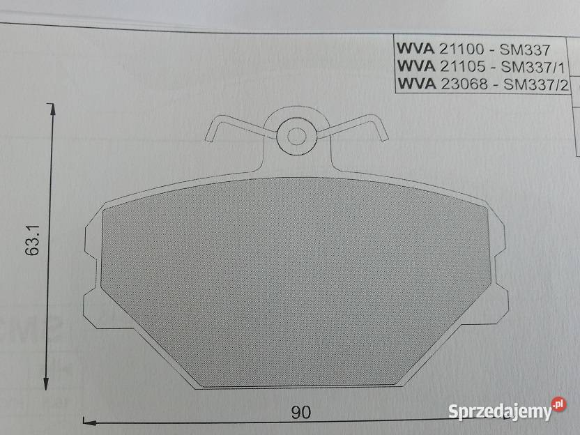 SM337 Klocki hamulcowe kplFIAT TEMPRA TIPO FSO sprzedam