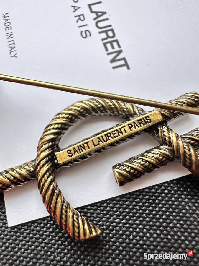 Broszka Zawieszka YSL Yves Saint Laurent 7 Warszawa sprzedam