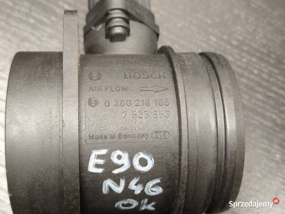 Bmw e90 e87 przepływomierz powietrza n46
