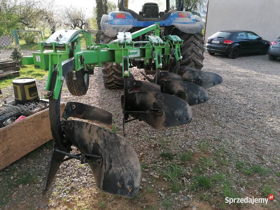 Pług zagonowy Bomet 4x50 resor przedplużki nieuszkodzony Biała Podlaska