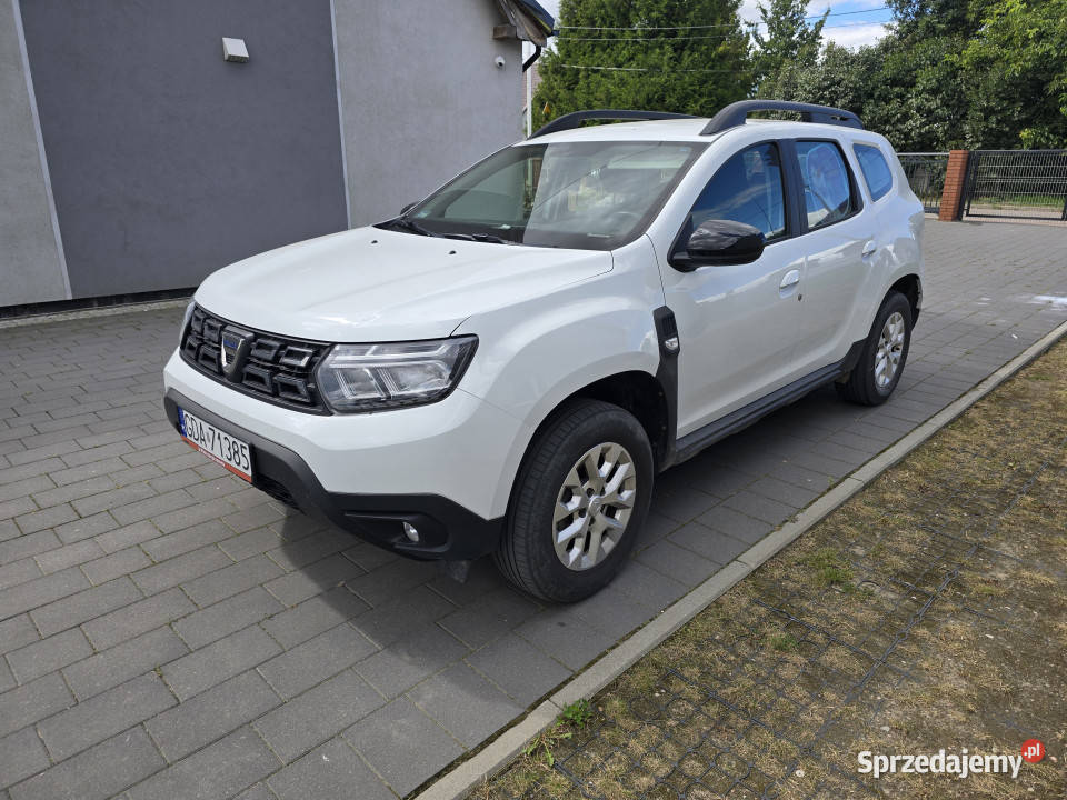Samochód DACIA DUSTER 10 LPG 2022 r 71 132 1wszy Czarne