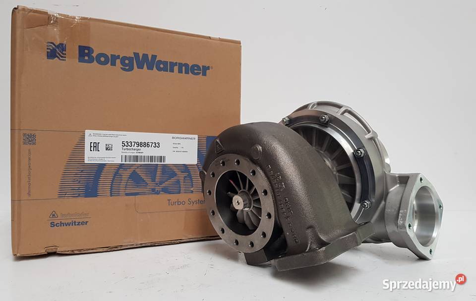Turbosprężarka BorgWarner KKK 53379716733 Siedlce sprzedam