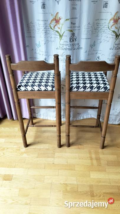 Dwa hokery krzesła barowe Szczecin