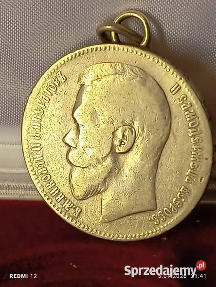 ROSJA 1 rubel 1899 NIKOŁAJ II ładny wisiorek mazowieckie Warszawa