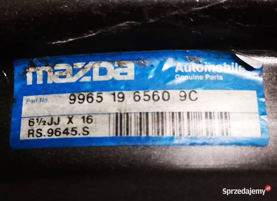 4 Felgi Stalowe 16 5x1143 65Jx16 ET50 Mazda Kia Średnica 16" mazowieckie Warszawa sprzedam