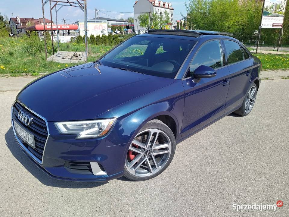 Piękne Audi A3 8V SLine Premium lifting automat elektryczne lusterka A3 Pułtusk