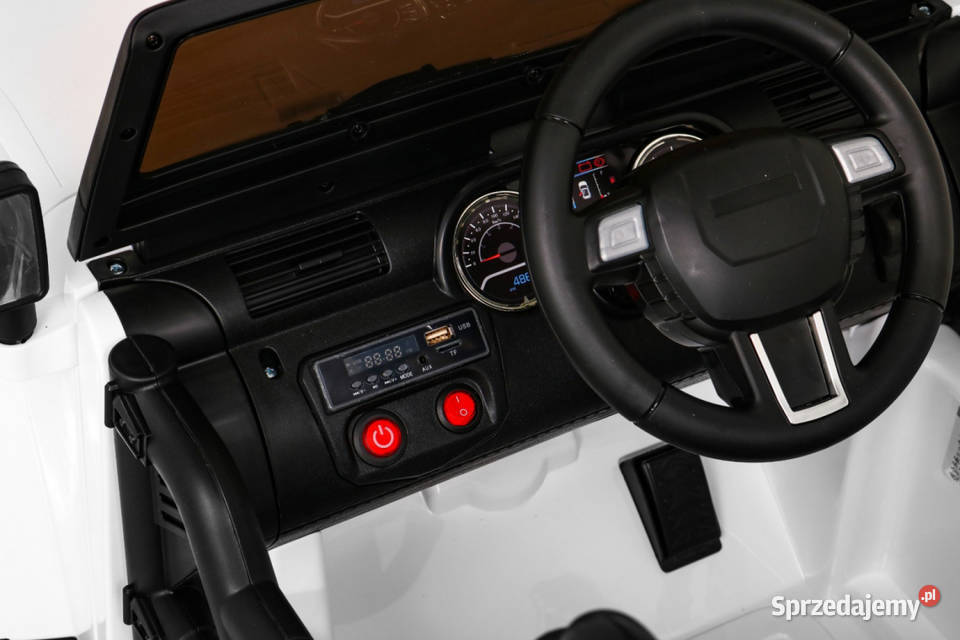 Jeep All Terrain auto na akumulator EVA biały Warszawa