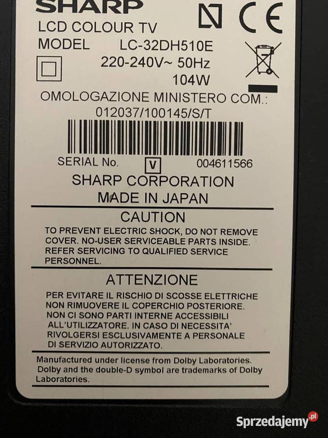 Telewizor SHARP