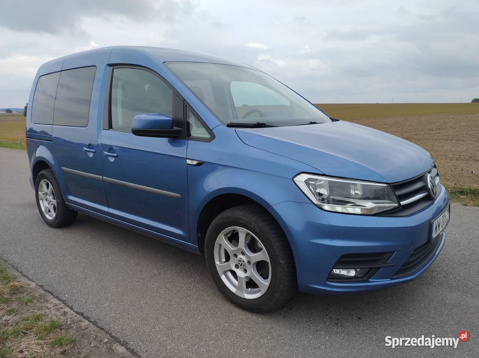 Volkswagen Caddy z 2019 r 20 TDI 150 światła przeciwmgielne Borki