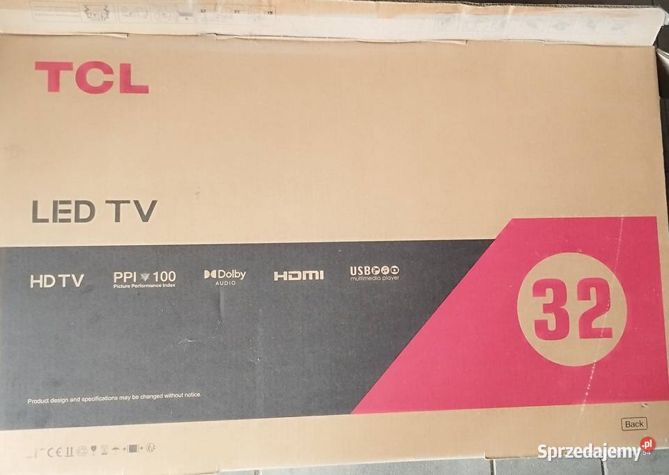 TELEWIZOR TCL 32D4300 W PUDEŁKU NOWY Zabrze