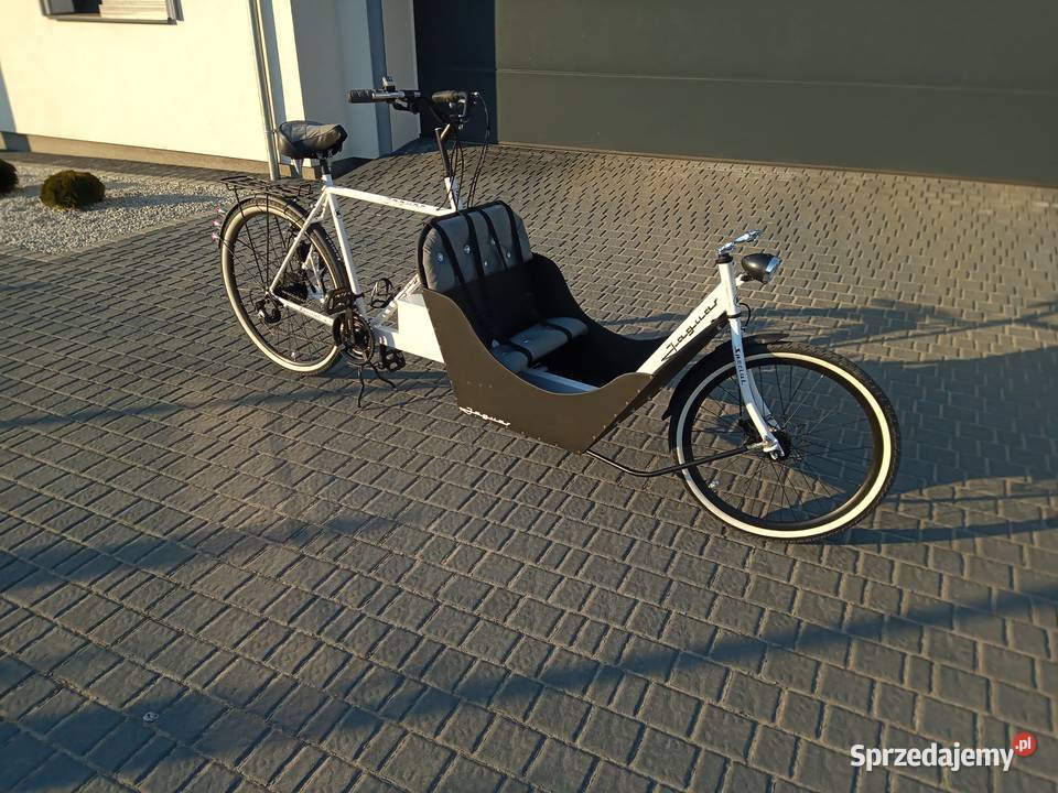 Rower jaguar cargo riksza dzieci wielkopolskie