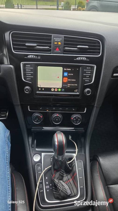 VW Golf VII GTI 2016 bixenon skóry szyberdach świętokrzyskie Busko-Zdrój