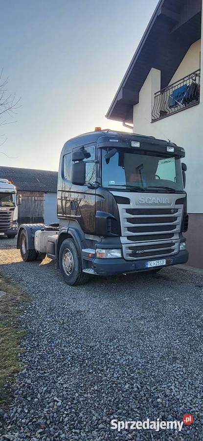 Scania r420 cała na resorach bez poduszek Strawczyn