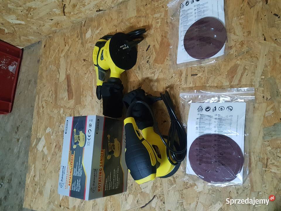 Szlifierka mimośrodowa Bawaria 1150W tarcza 125 Głogowa sprzedam