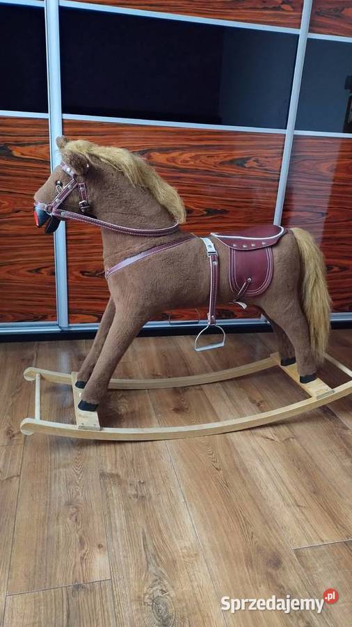 Koń na biegunach zabawka Roźwienica