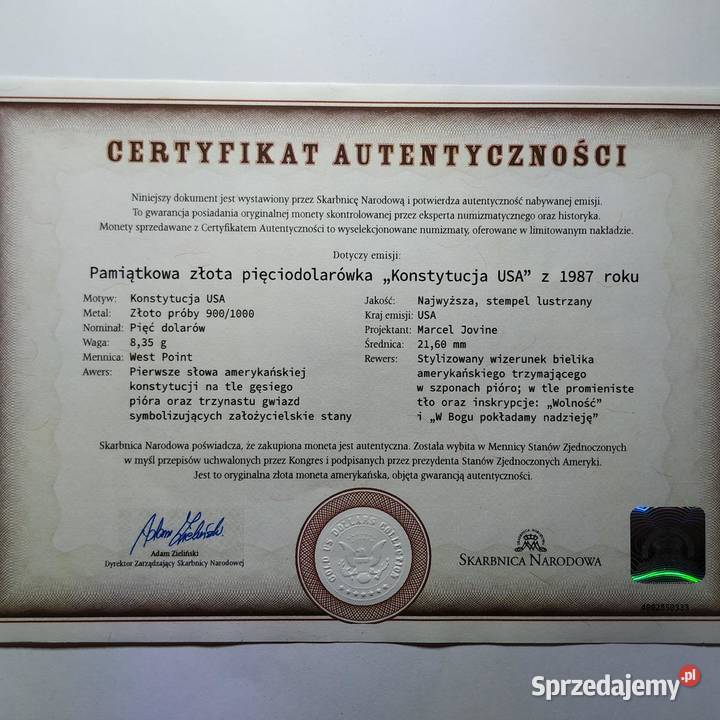 kompletna kolekcja 12 złotych monet pamiątkowych Numizmatyka Piła