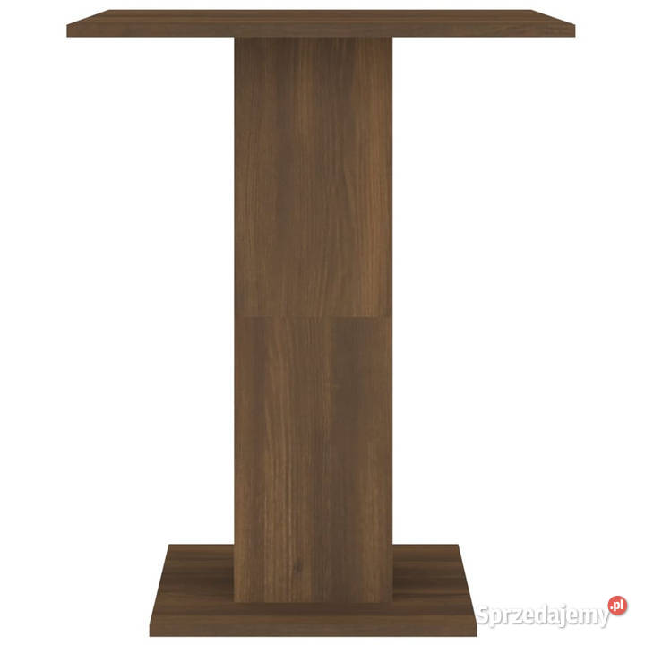 Stolik bistro brązowy dąb 60x60x75 WM815104 Warszawa