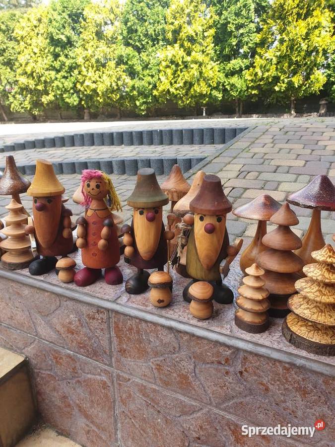 figurki z drewna Tomaszów Mazowiecki sprzedam