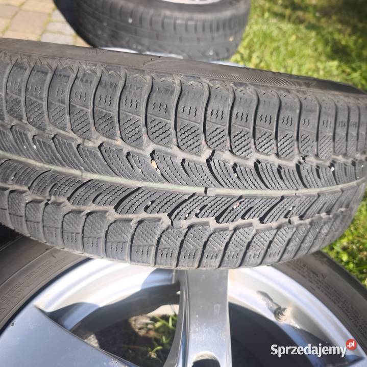Sprzedam 4 felgi aluminiowe R16 z oponami Psary