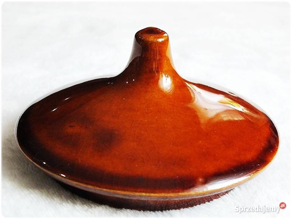 Pokrywka Cukiernicy Dzbanka Ceramika lat 70 MI Porcelana i szkło Żary