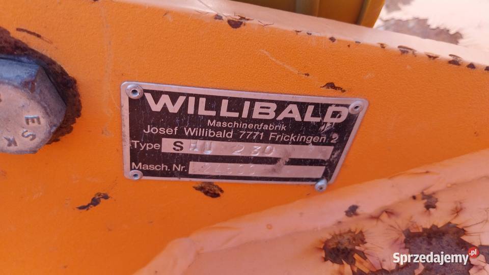 MULCZER WILLIBALD SHU230 kosiarka bijakowa 23m Przymiłowice
