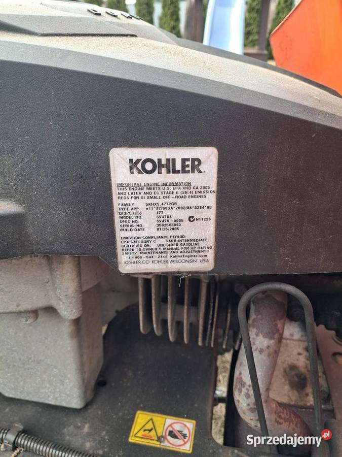 Traktorek Husqwarna CTH151 wielkopolskie Olszówka