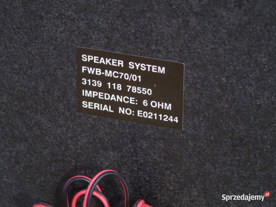 Mocne kolumny Philips VOOX WYSYŁKA Jasło sprzedam