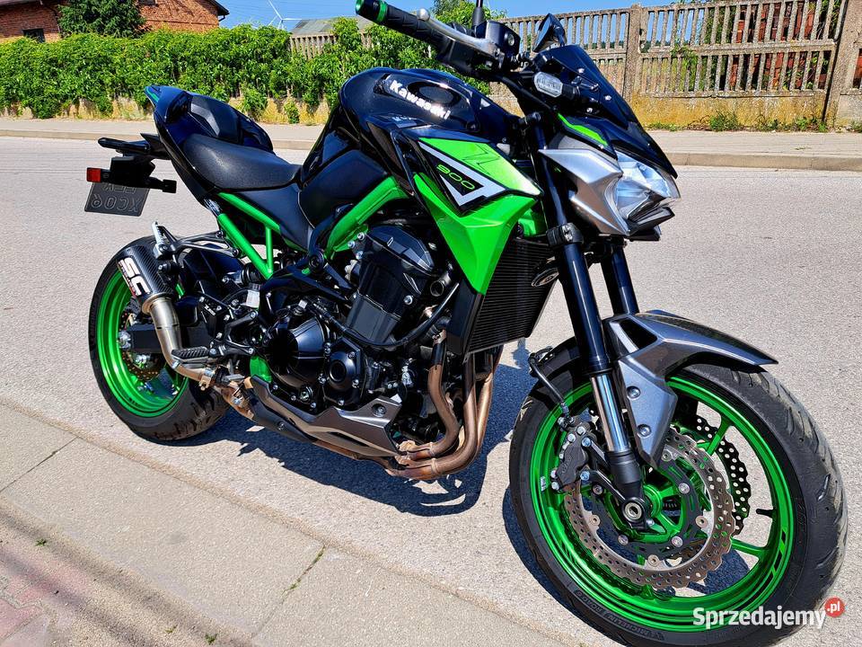 Kawasaki Z900 2023ok pełna moc A2 dodatki Łask